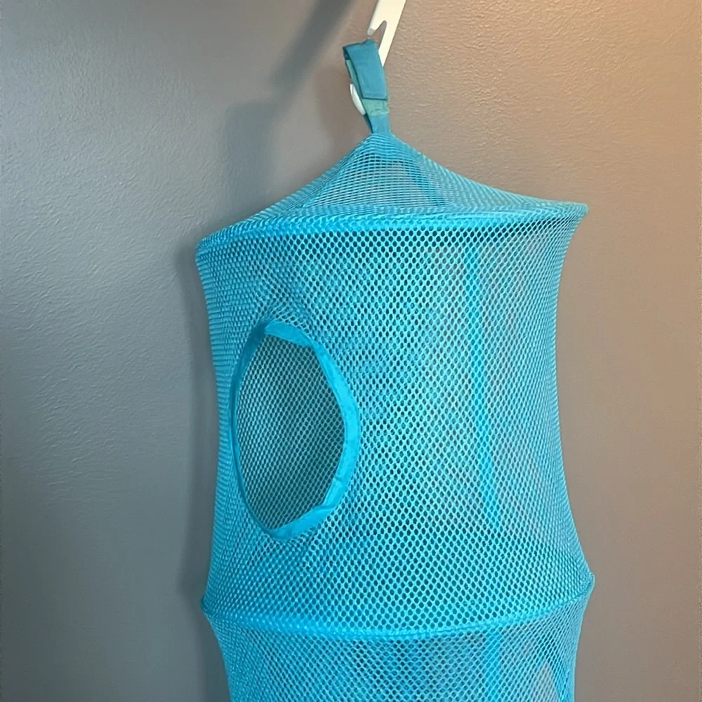 IKEA FÅNGST 16949 Blue Mesh Hanging Organizer 11